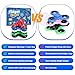SCIONE Fidget Spinners 5 Pack Fidget Toys Sensory Stress Relief Toys for Adults Kids Anxiety Reducing Fidget Spinners Goodie Bag Stuffers for Students Stress Relief Toys for Calming Down - Image 3