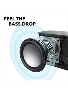 Anker مكبر صوت بلوتوث Anker Soundcore Boost مطور مع صوت متوازن بشكل جيد، BassUp، وقت تشغيل 12 ساعة، USB-C، IPX7 مقاوم للماء، مكبر صوت لاسلكي مع EQ قابل للتخصيص عبر التطبيق، اقتران ستيريو لاسلكي  - Image 3