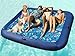FindUWill Extra Large Pool Floats 985 Full Size Fabric Covered Inflatable Tanning Pool Lounger with Pillow for 4 Person Swimming Pool Mattress Blow Up Beach Floaties for Family Pool Travel - Image 3