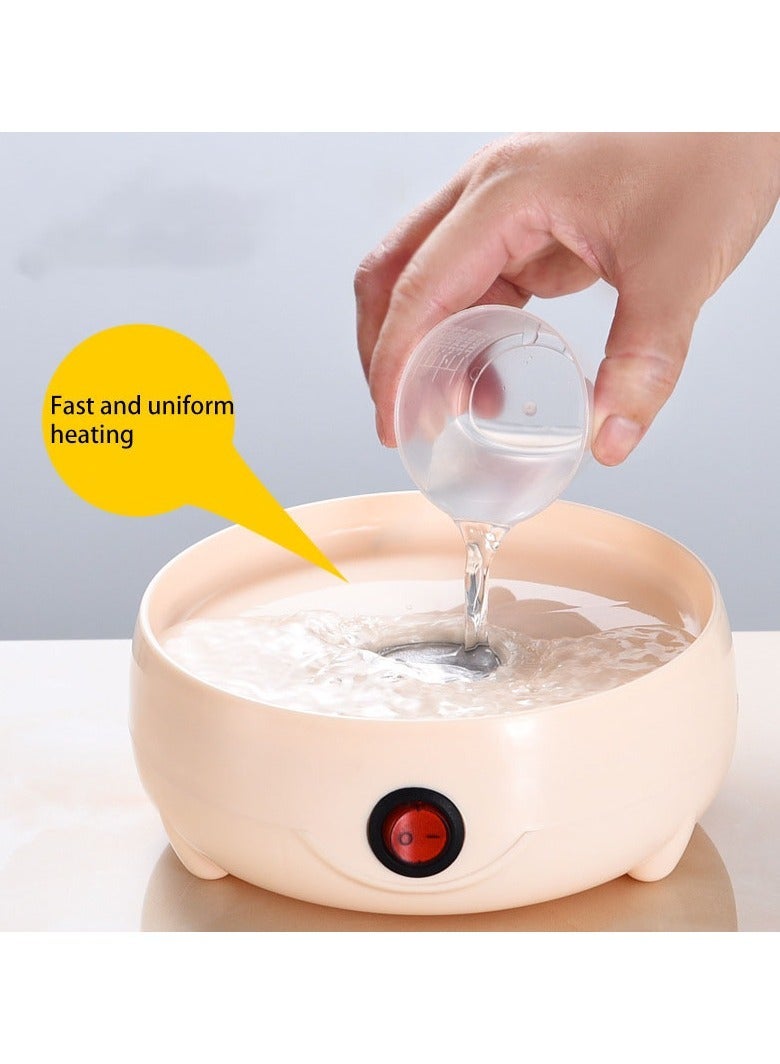 Electric Egg Boiler, Steam Egg Boiler Double Layers Egg Cooker Mini Steamer Poacher Kitchen Cooking Breakfast Machine, Rapid Egg Cooker 6/12/18-Egg Capacity Soft Medium Hard Boiled Electric Egg Boiler - Image 5