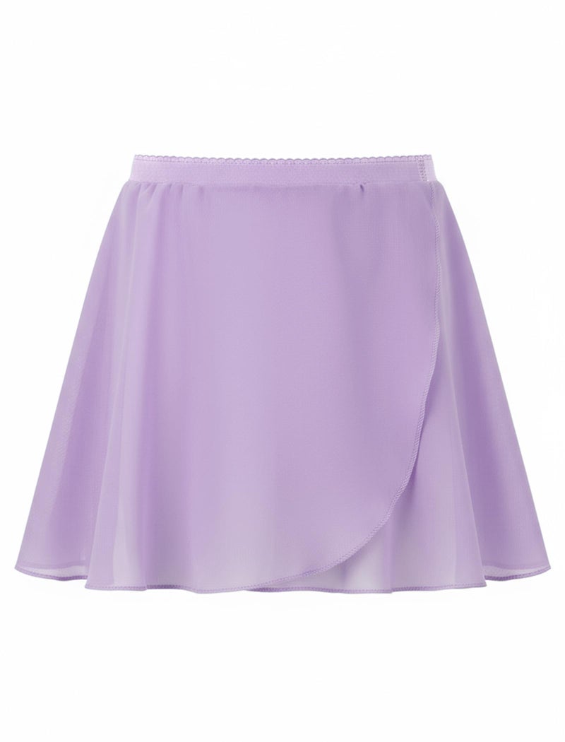 Gogokids Girls Dance Ballet Skirt, 3 Pack Tutu Skirts Fluffy Ballet Dress for Toddlers/Little Girls (120/4-5T) Purple - Image 1
