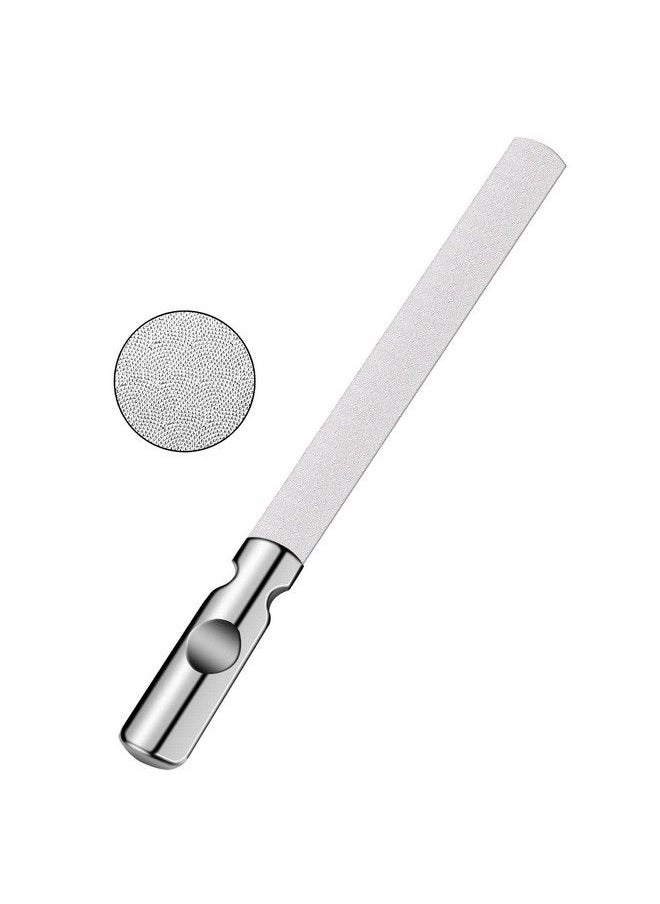 ZIZZON - Professional Stainless Steel Nail Files Double Sided For Women And Men Heavy Duty Reusable Manicure Filer For Natural Nails Great For Home Salon Or Travel Use - Image 1