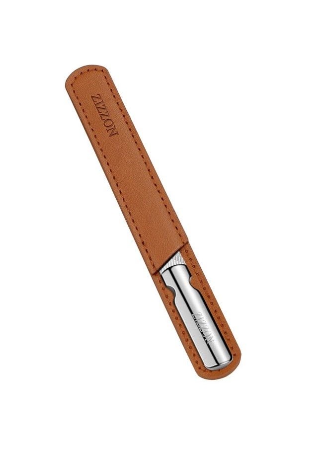 ZIZZON - Professional Stainless Steel Nail Files Double Sided For Women And Men Heavy Duty Reusable Manicure Filer For Natural Nails Great For Home Salon Or Travel Use - Image 1