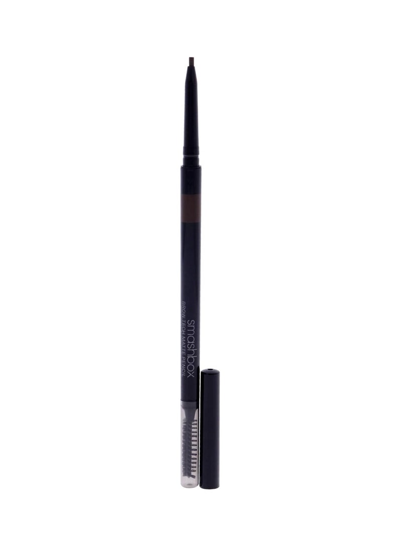 Smashbox Brow Tech Matte Pencil Brunette 0.09g - Image 2