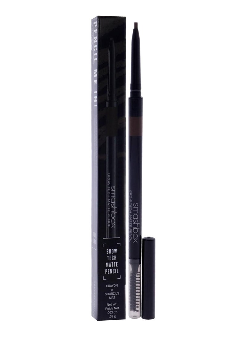 Smashbox Brow Tech Matte Pencil Brunette 0.09g - Image 3