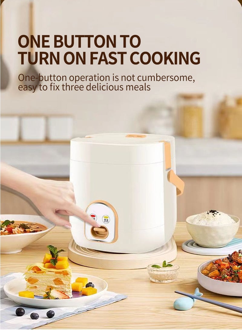 Beirui 1.2L liter mini multi-functional rice cooker, 200-watt small portable 1-person mechanical household rice cooker (suitable for 1 person. Please read carefully before purchase)  - Image 4