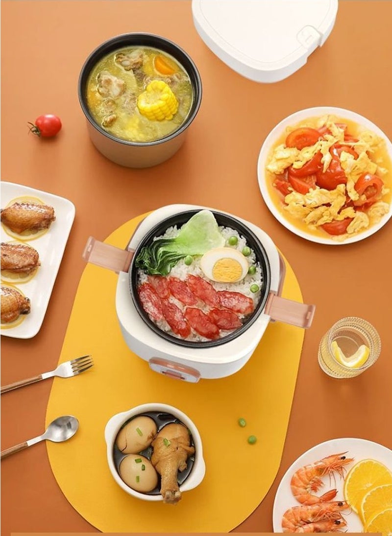 Beirui 1.2L liter mini multi-functional rice cooker, 200-watt small portable 1-person mechanical household rice cooker (suitable for 1 person. Please read carefully before purchase)  - Image 1