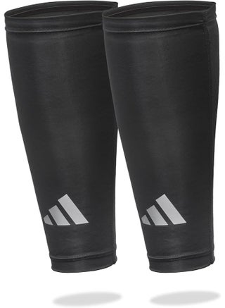 Adidas Aeroready Compression Calf Sleeves Black Size L/XL Breathable Support for Running & Training - view 5