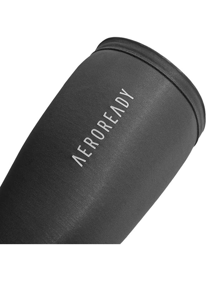 اديداس أكمام ضغط للساق من Aeroready - أسود - L/XL - Image 3