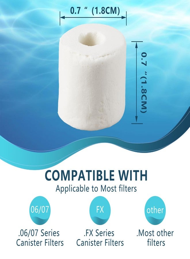 Threlaco مجموعة ثريلاكو المكونة من 4 قطع متوافقة مع فلاتر فلوفال، تتضمن قطعتين من وسائط الترشيح، وزن كل منهما 500 غرام / 17.6 أونصة، وحقيبتين شبكيتين، ومزيل للمواد البيولوجية، وحلقات سيراميك، ووسائط ترشيح لمعظم أحواض السمك والفلاتر. - Image 3