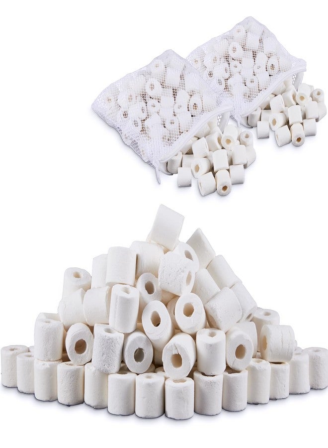 Threlaco مجموعة ثريلاكو المكونة من 4 قطع متوافقة مع فلاتر فلوفال، تتضمن قطعتين من وسائط الترشيح، وزن كل منهما 500 غرام / 17.6 أونصة، وحقيبتين شبكيتين، ومزيل للمواد البيولوجية، وحلقات سيراميك، ووسائط ترشيح لمعظم أحواض السمك والفلاتر. - Image 1