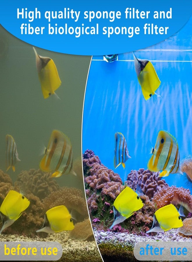 Threlaco مجموعة ثريلاكو المكونة من 4 قطع متوافقة مع فلاتر فلوفال، تتضمن قطعتين من وسائط الترشيح، وزن كل منهما 500 غرام / 17.6 أونصة، وحقيبتين شبكيتين، ومزيل للمواد البيولوجية، وحلقات سيراميك، ووسائط ترشيح لمعظم أحواض السمك والفلاتر. - Image 4