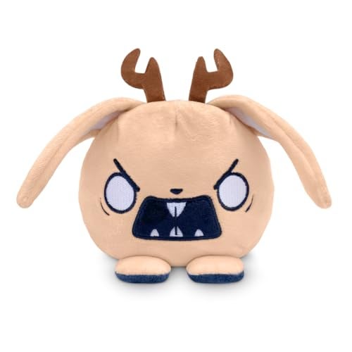 TeeTurtle Twisted Cryptids Jackalope Reversible Plushie 4 Cute Kawaii Soft Stuffed Animal - Image 1