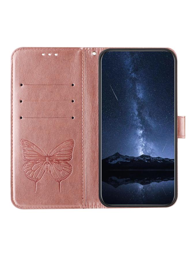 S-TOP Case For Samsung Galaxy A26 5G Global Embossed Butterfly Leather Phone Case - Image 3