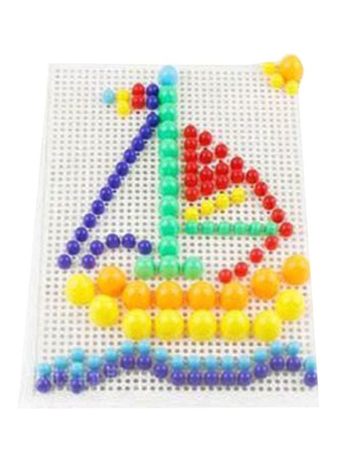 Beauenty Jigsaw Peg Puzzle Game With Numbers And Letters Nails