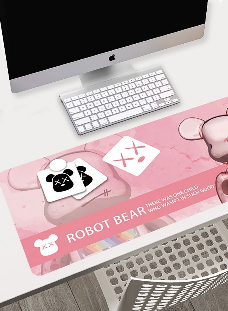 Desk Pad Mat Mouse Keyboard Gaming Office Laptop Writing for Home Decor Retail Non-Slip Rubber Base 30x80 cm Type G - Image 2