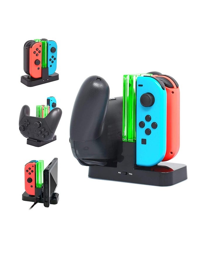 Controller Charging Dock Stand Station for Switch Joy-Con Controller、Nintendo Switch、Nintend Switch Pro