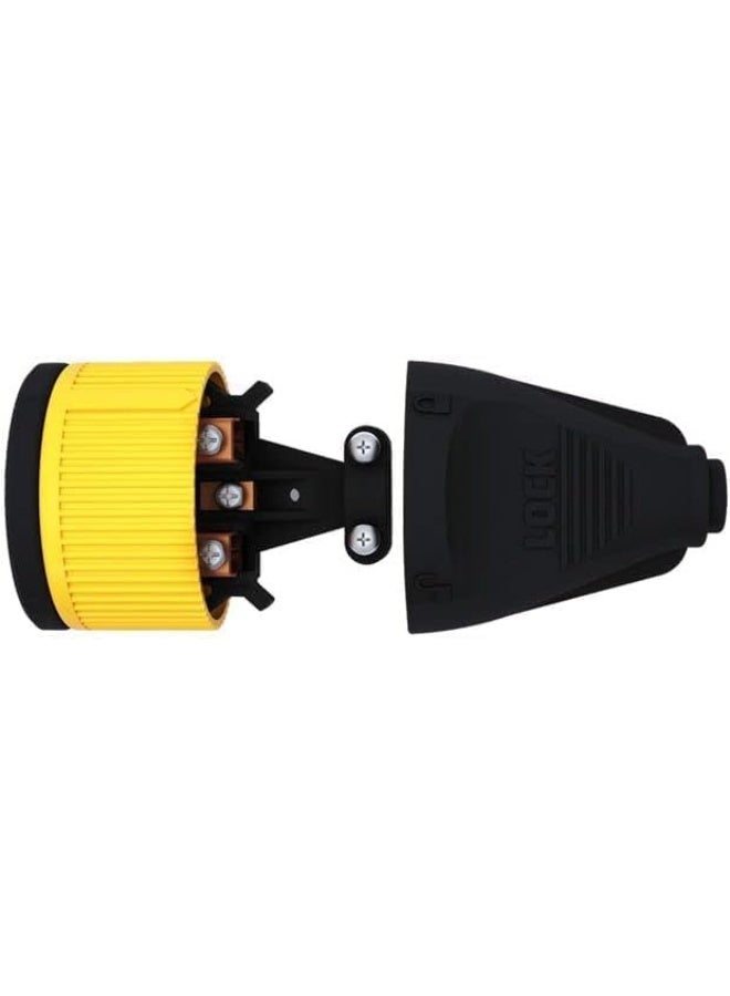 باور لوك نتاية اسود بدون سلك - 16 امبير- 250 فولت - تمنع خروج الفيشة - Image 3