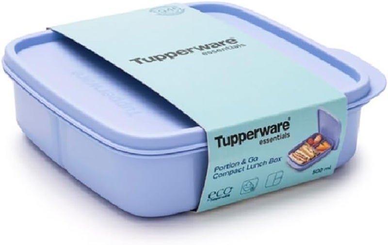 Tupperware صندوق غداء مدمج Eco+ Portion & Go سعة 550 مل - Image 3