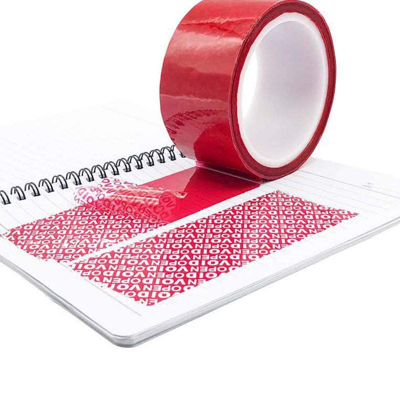 WELSTIK Tamper Tape Red Tamper Evident Security Seals Tape, Transfer Tamper Proof Security Void Tapes (Red, 1.88 inch x 55 Yards) - Image 4