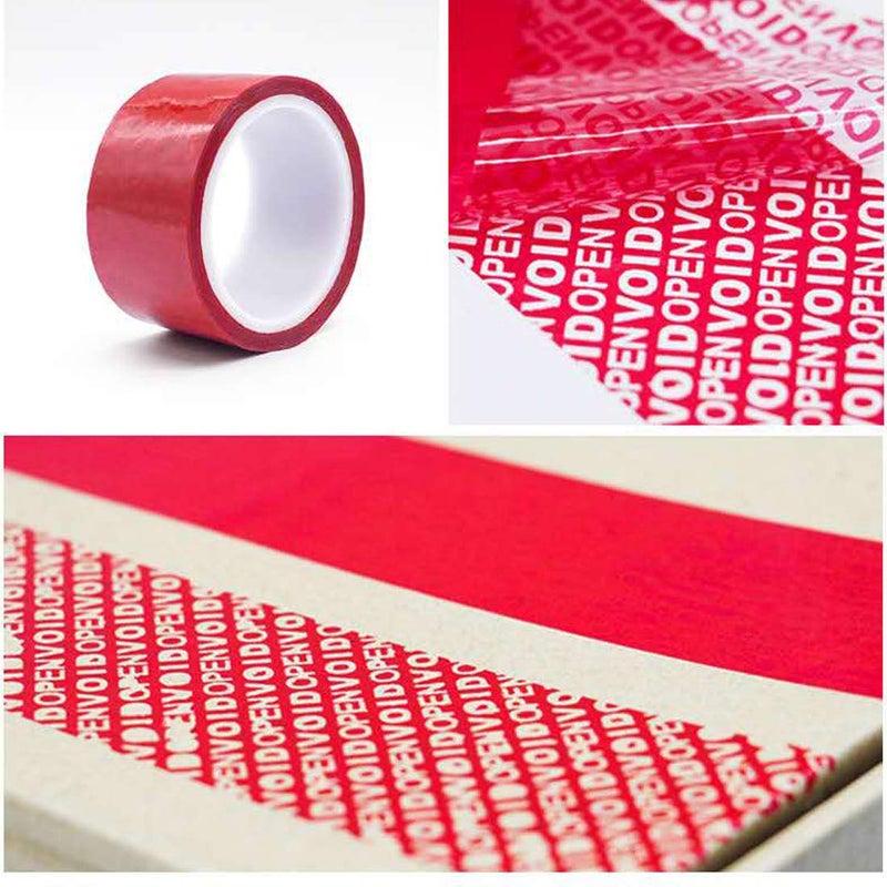 WELSTIK Tamper Tape Red Tamper Evident Security Seals Tape, Transfer Tamper Proof Security Void Tapes (Red, 1.88 inch x 55 Yards) - Image 3