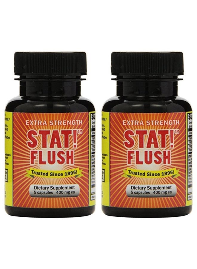 Stat Flush 5 Capsules (Flush, Pack of 2) - Image 1