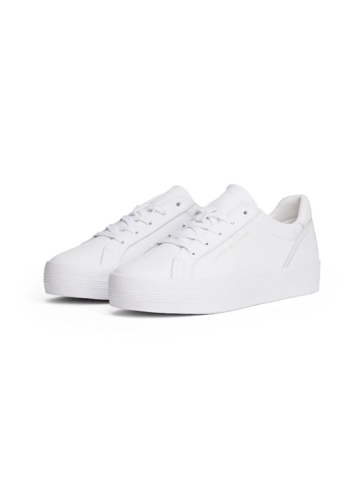 TOMMY HILFIGER Leather Platform Trainers