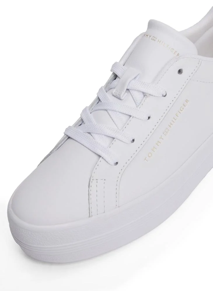 TOMMY HILFIGER Leather Platform Trainers