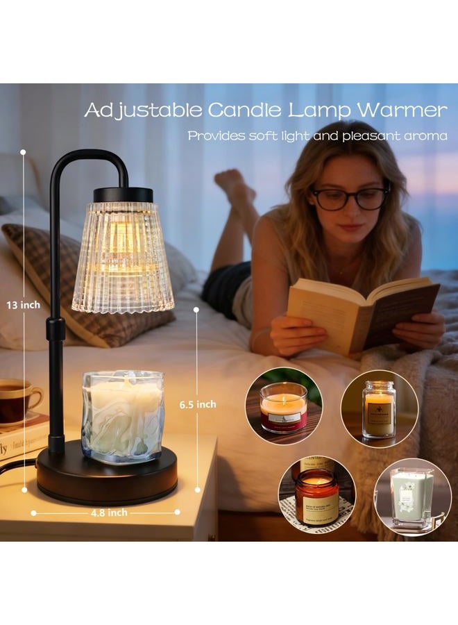 Banbanda Adjustable Candle Warmer Lamp with Timer: Birthday White Elephant Gifts for Women for House Warming Gifts New Home Decor - Wax Melt Warmer for Jar Candles - Image 3