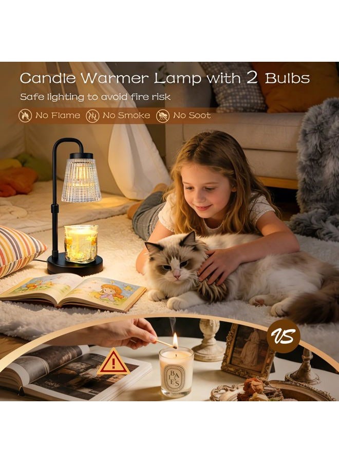 Banbanda Adjustable Candle Warmer Lamp with Timer: Birthday White Elephant Gifts for Women for House Warming Gifts New Home Decor - Wax Melt Warmer for Jar Candles - Image 5