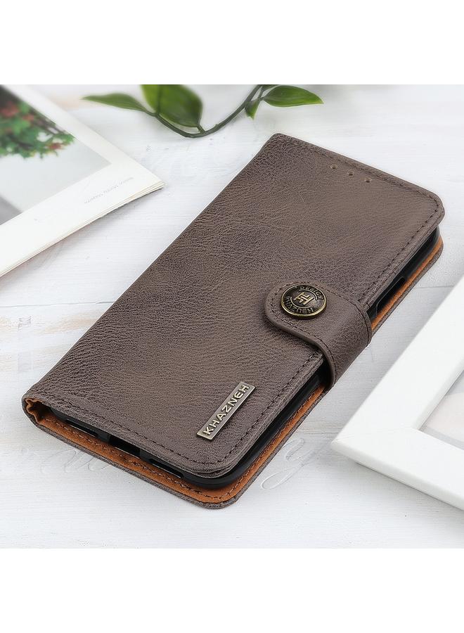 اس-توب جراب هاتف OPPO Reno11 5G Global KHAZNEH جراب هاتف جلدي قابل للطي من جلد البقر - Image 2