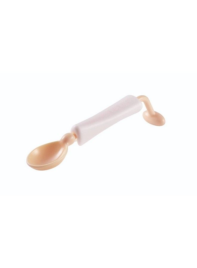 BEABA 360 Degree Training Spoon Rotating Spoon Weaning Spoon Nude - Image 2