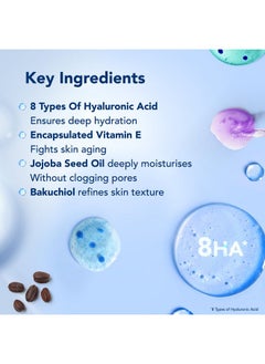 The Moms Co The Moms Co. Natural Hydrating Face Serum with 8 Types of Hyaluronic Acid and Vitamin E For Soft and Supple Skin| For Dry Skin |30 GM  - Image 3