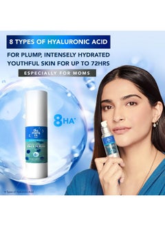 The Moms Co The Moms Co. Natural Hydrating Face Serum with 8 Types of Hyaluronic Acid and Vitamin E For Soft and Supple Skin| For Dry Skin |30 GM  - Image 2