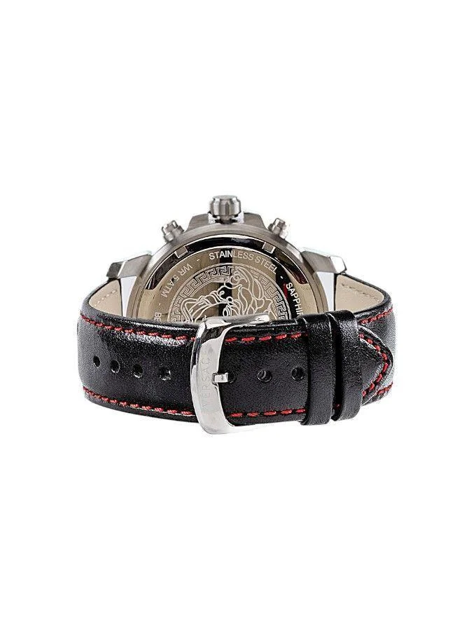 VERSACE New Chronograph 45 Black Dial Watch