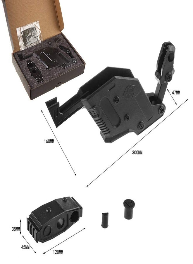 WORKER طقم تعديل لعبة نيرف سترايف من WORKER Kriss Vector Style Kits (أسود) - Image 2