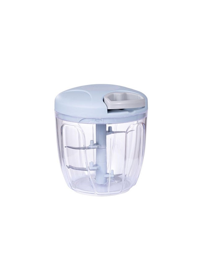 Manual Pull Cord Food Chopper for Vegetables, Garlic & Onion, Kitchen Mincer with  Container - Image 2