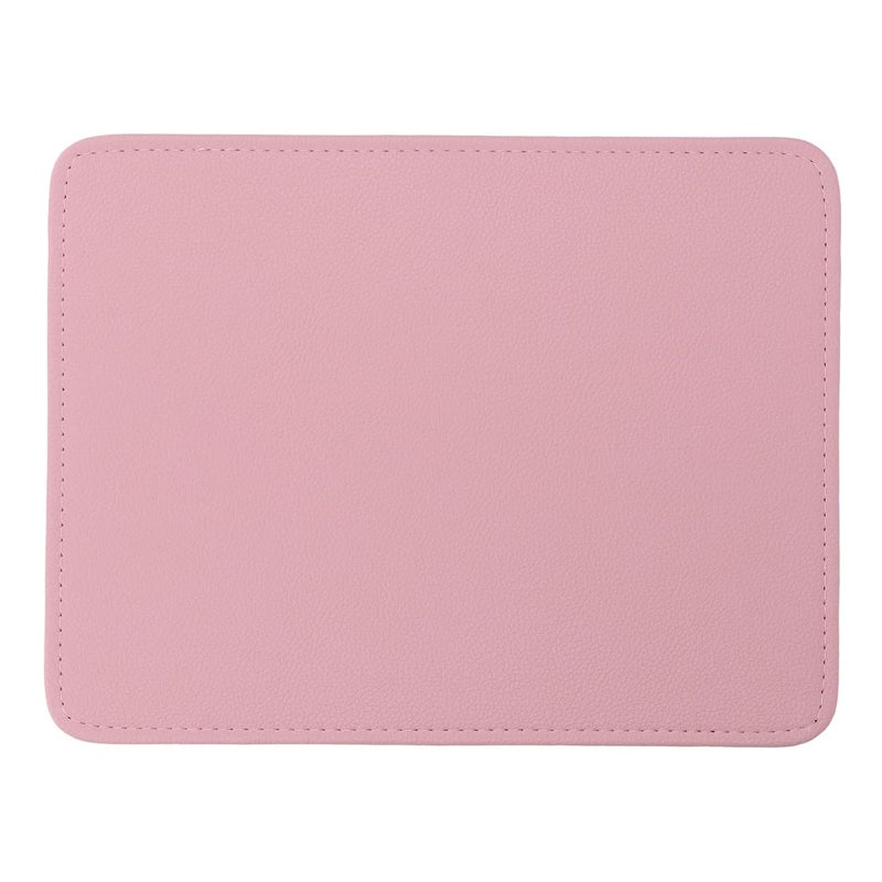 Manicure Desk Mat Nail Art Pad PU Leather Washable Heat Hand Rest with Litchi Pattern for Salon Table, Seating Support for Professional Nail Salons, Tools Storage - Image 1