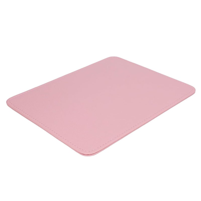 Manicure Desk Mat Nail Art Pad PU Leather Washable Heat Hand Rest with Litchi Pattern for Salon Table, Seating Support for Professional Nail Salons, Tools Storage - Image 4