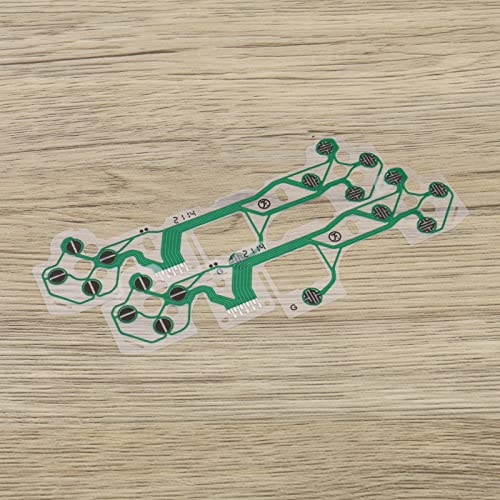 Create idea 4Pcs V1 Conductive Film Membrane Replacement Compatible with PS5 FPC Flexible Ribbon Cable Electronic Accessories Green - Image 5
