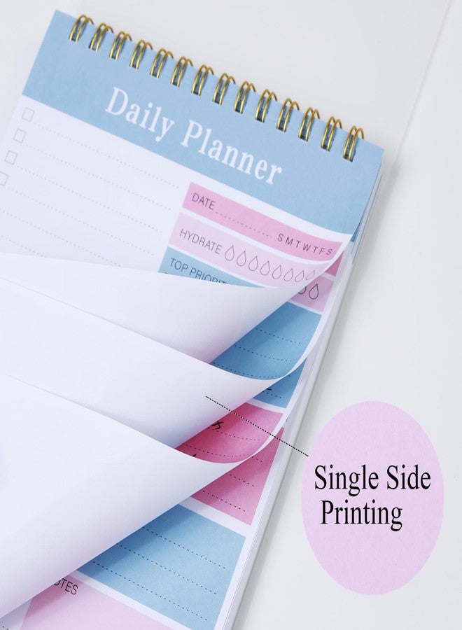 MSTONAL To Do List Notepad, 52 Sheets Daily Planner Notepad, 5.2"x7.8" To Do List Notebook, Undated Daily Planner 2025 for School/Office Supplies - Image 5