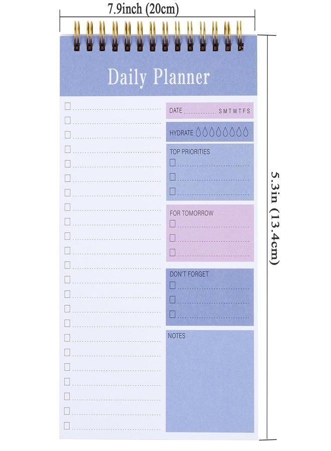 MSTONAL To Do List Notepad, 52 Sheets Daily Planner Notepad, 5.2"x7.8" To Do List Notebook, Undated Daily Planner 2025 for School/Office Supplies - Image 2