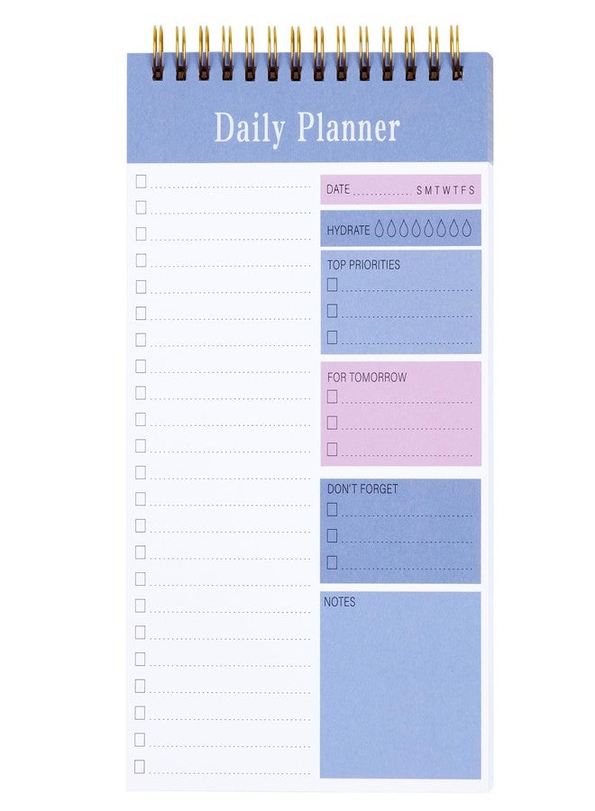 MSTONAL To Do List Notepad, 52 Sheets Daily Planner Notepad, 5.2"x7.8" To Do List Notebook, Undated Daily Planner 2025 for School/Office Supplies - Image 1