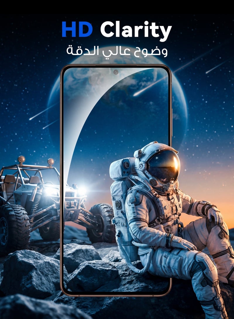 فو ميالتكنولوجيا المحدودة عبوة من قطعتين مخصصة فقط لهاتف سامسونج جالاكسي إس 26 ألترا، واقي شاشة زجاجي مقوى مقاس 6.9 بوصة، خالٍ من الفقاعات، سهل التركيب، مزود بخاصية إزالة الغبار التلقائية. - Image 4