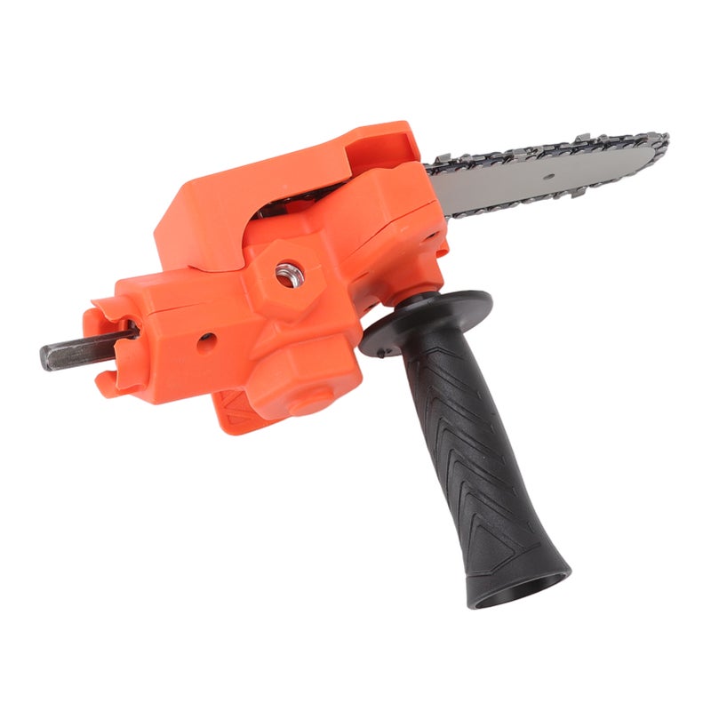 4in Mini Drill to Chain Saw Adapter Simple ABS Steel Portable Electric Chain Saw Converter Accessory for Electric Drill - Image 3