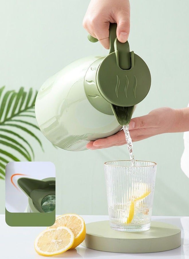 Thermal and Cold Coffee Carafe, Double Wall Vacuum Insulated or Cool Coffeepot, Hot and Cold Retention Mini Stainless Steel Coffee Pot or Milk Kettle or Tea Pot or Ice Jug - Image 4