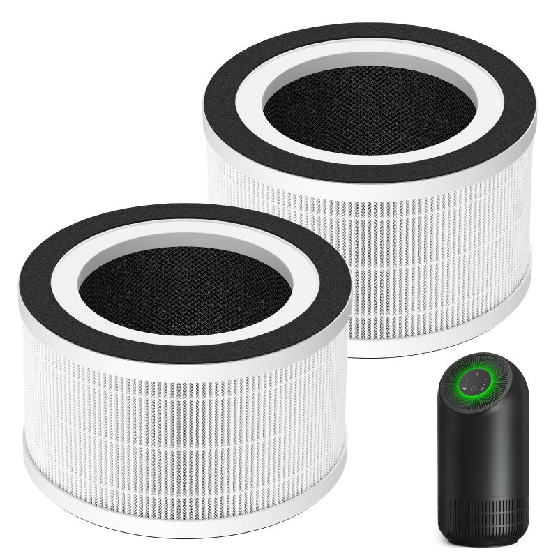 2Pack H13 Filter Compatible with Afloia FilloHaloMooka Allo 3in1 H13 Efficient Filtration for Fillo Air Purifier for Afloia Fillo Filter