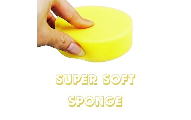 Kangaroo® Super Soft Applicator Foam Sponge for Car and Bike Round Shaped Sponge Multipurpose Cleaning for Kitchen, Bathroom, Walls, Windows and Other Surfaces (Pack of 6) - Image 3