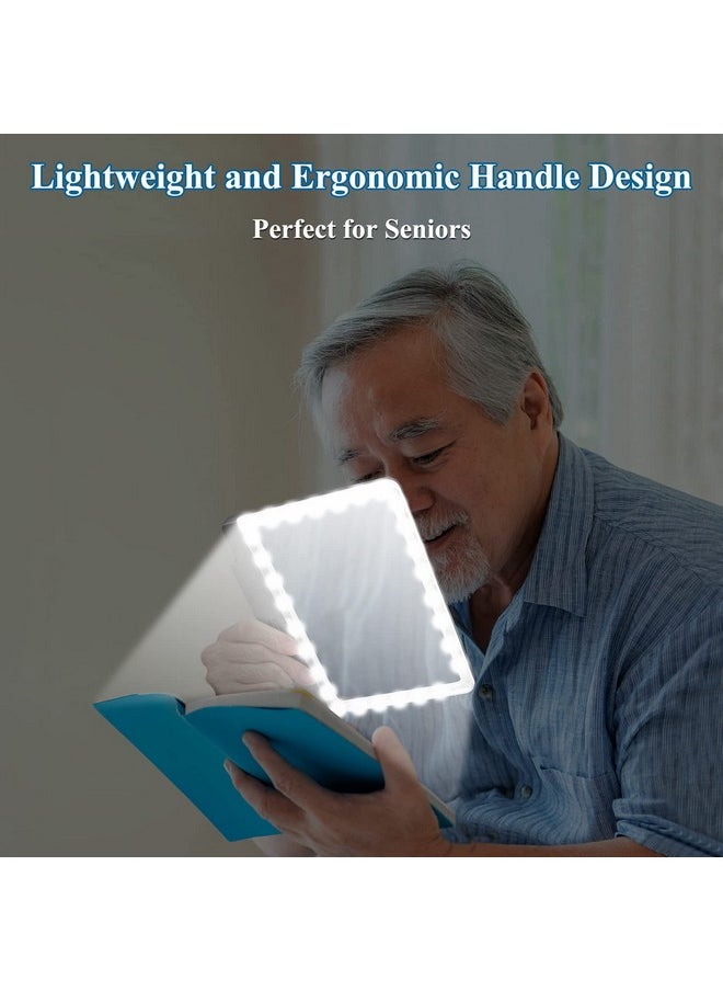 4X Magnifying Glass With 36 Adjustable Led Lights Provide Fullpage Viewing Area Evenly Lit Perfect For Low Vision Person And Seniors - pzsku/ZEF55102361E617BA593FZ/45/_/1707979051/21f57893-d905-4d34-8a28-eb3ab075cd01