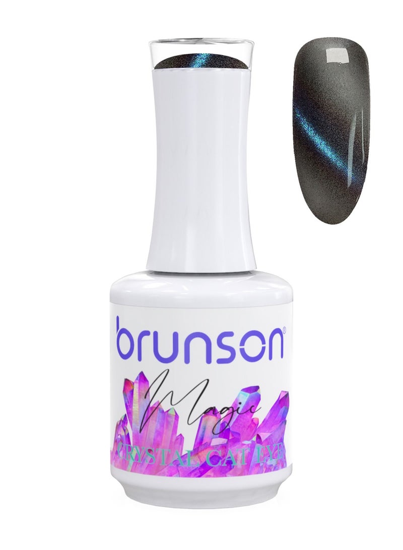 Gel Nail Polish, Cat Eye 9D gel Polish Long Lasting  Chip Resistant Requires Drying Under UV LED Lamp 18ml